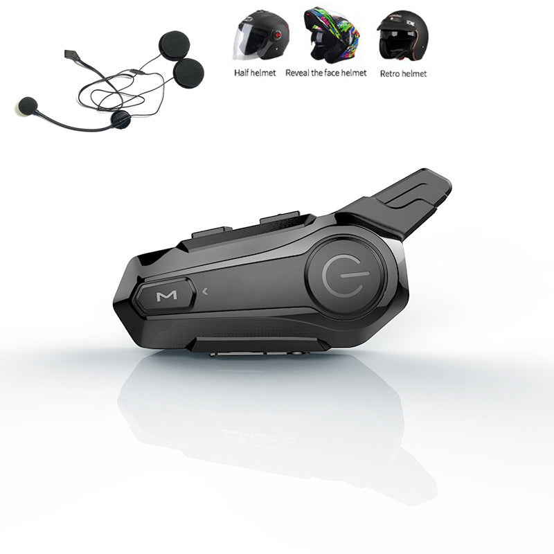 Motorcycle Helmet Intercom Headset Waterproof Intercom