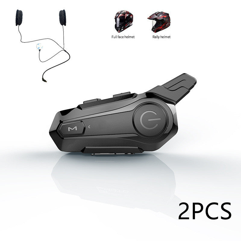 Motorcycle Helmet Intercom Headset Waterproof Intercom